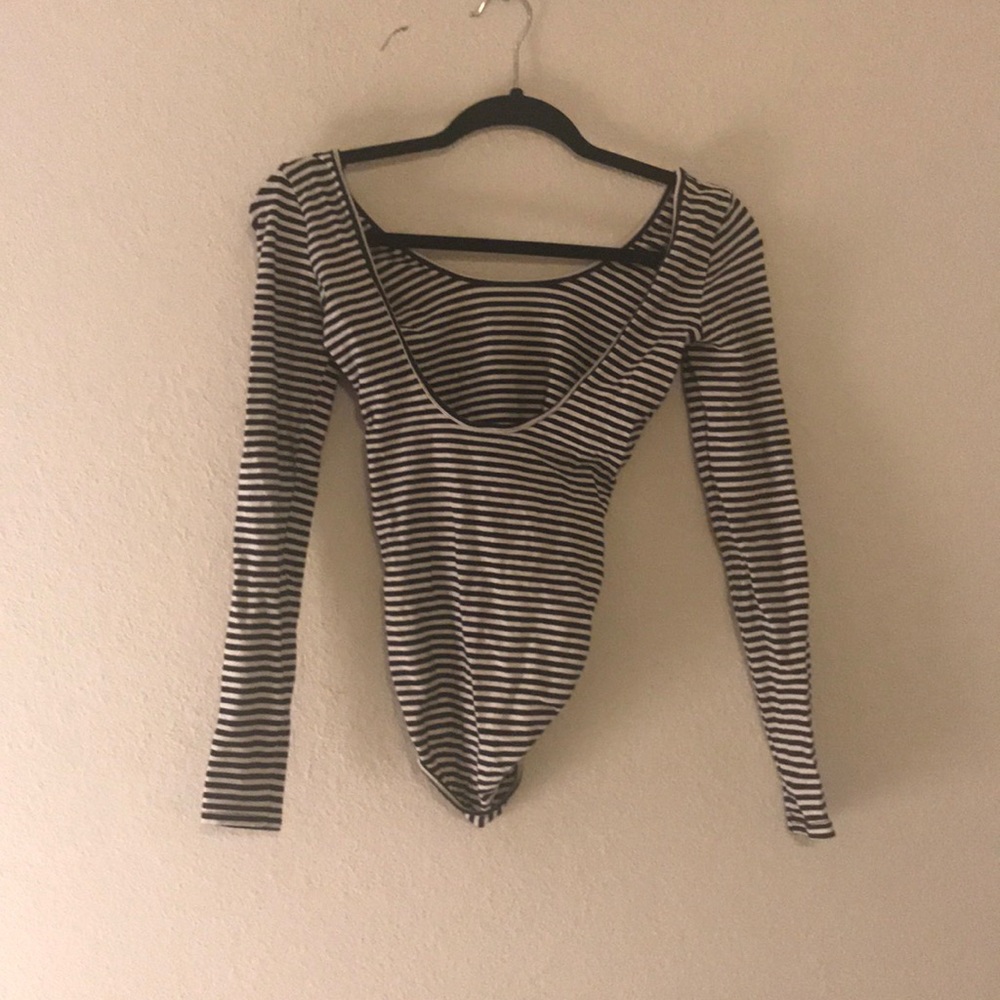 American Apparel Backless Bodysuit